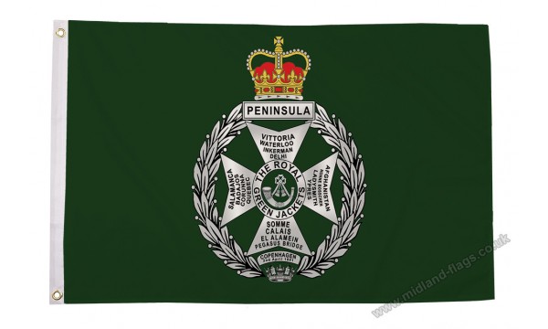 Royal Green Jackets Flag